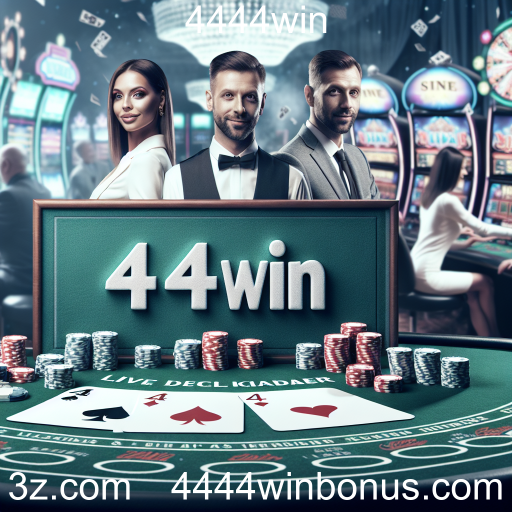 Descubra a Experiência Imersiva do Live Casino no 4444win